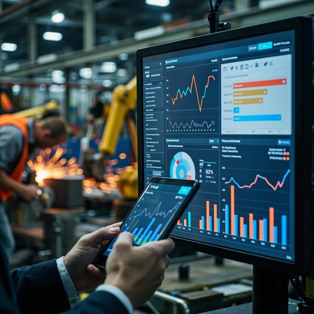 AI в управленческом учёте производства: OEE, scrap, себестоимость
